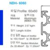 Nhôm định Hình-60x60