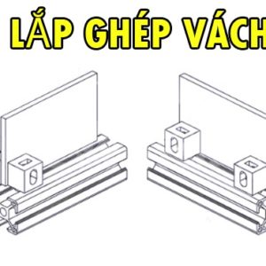 Block gắn mica 5 Vachmica